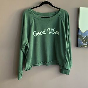 Grayson Threads Crop Sweatshirt